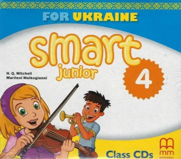 Паперова книга «Smart Junior for Ukraine 4. Class Audio CD», автор Гарольд Квінтон Мітчелл - фото №2 - мініатюра