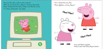 Бумажная книга «Peppa Pig: The Big Tale of Little Peppa» - фото №2 - миниатюра