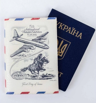  «Обложка для паспорта Just Cover Airmail (4823087002158)», бренда Just Cover - фото №2 - миниатюра
