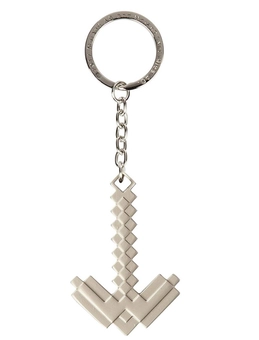  «Брелок JINX Minecraft Metal Pickaxe (JINX-7141)», бренду JINX - фото №2 - мініатюра