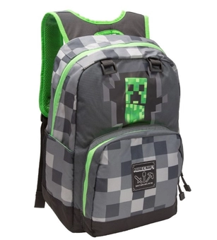 «Рюкзак JINX Minecraft Creepy Creeper (JINX-7652DGR)», бренда JINX - фото №2 - миниатюра
