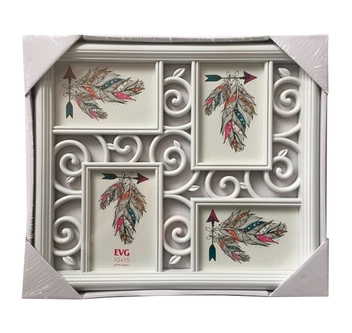  «Мультирамка EVG FRESH 8165-4 White Collage 4 (6441027)», бренда EVG - фото №2 - миниатюра