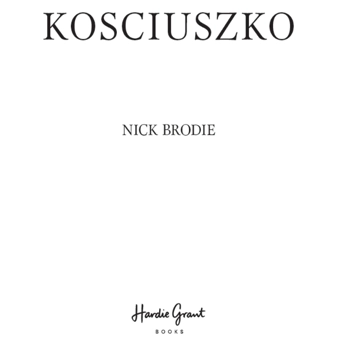 Бумажная книга «Kosciuszko», автор Ник Броди - фото №3 - миниатюра