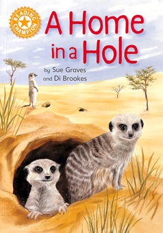 Бумажная книга «Reading Champion. A Home in a Hole», автор Сью Грейвс - фото №1 - миниатюра