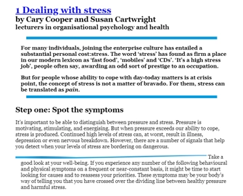 Бумажная книга «Deal with Stress» - фото №3 - миниатюра