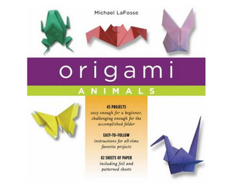 Бумажная книга «Origami Animals», автор Майкл Г. Лафосс - фото №2 - миниатюра