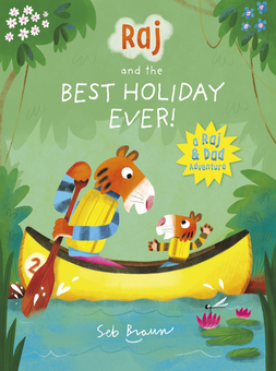 Бумажная книга «Raj and the Best Holiday Ever», автор Себастьян Браун - фото №1 - миниатюра