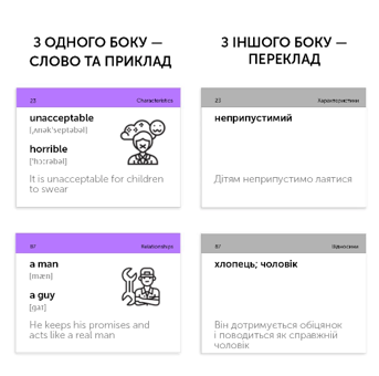 Бумажная книга «Картки англійських слів English Communication» - фото №4 - миниатюра