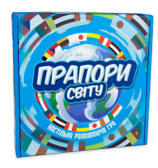  « Обучающая игра Strateg Прапори світу (648) », бренда Strateg - фото №1 - миниатюра