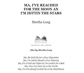 Паперова книга «Ma, I've Reached for the Moon an I'm Hittin the Stars», автор Марта Лонг - фото №4 - мініатюра