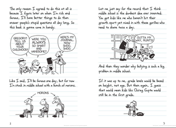Бумажная книга «Diary Of A Wimpy Kid. Book 1», автор Джефф Кинни - фото №4 - миниатюра