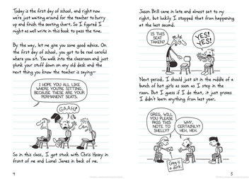 Бумажная книга «Diary Of A Wimpy Kid. Book 1», автор Джефф Кинни - фото №5 - миниатюра