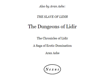 Бумажная книга «The Dungeons Of Lidir», автор Аран Аше - фото №4 - миниатюра