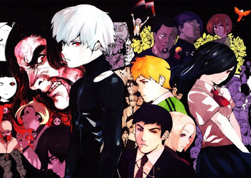 Бумажная книга «Tokyo Ghoul Illustrations: zakki», автор Исида Суи - фото №18 - миниатюра