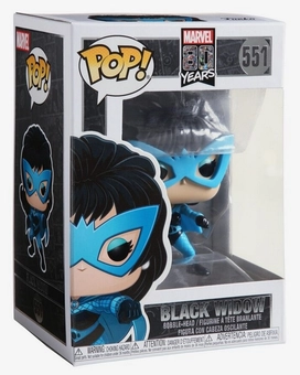  «Коллекционная фигурка Funko POP! Marvel Black Widow (44502)», бренда Funko Pop - фото №4 - миниатюра