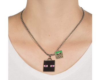  «Медальон JINX Minecraft Enchanted Enderman (JINX-7944)», бренда JINX - фото №3 - миниатюра