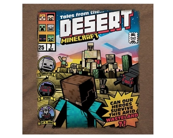  «Футболка JINX Minecraft Tales from the Desert Youth S (JINX-7342S)», бренда JINX - фото №3 - миниатюра