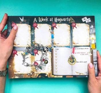  «Еженедельник настольный LifeFLUX A week at Hogwarts А4 (LFWEUPHP023)», бренда LifeFLUX - фото №3 - миниатюра