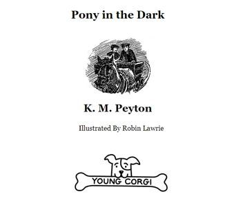 Паперова книга «Pony In The Dark», автор К. М. Пейтон - фото №4 - мініатюра