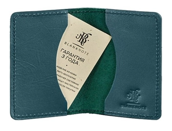 «Кард-кейс BlankNote 6.0 Малахіт (BN-KK-6-malachite)», бренду BlankNote - фото №3 - мініатюра