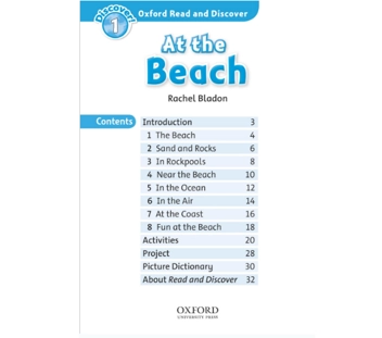 Бумажная книга «Oxford Read and Discover: Level 1: At The Beach», автор Рейчел Бладон - фото №2 - миниатюра