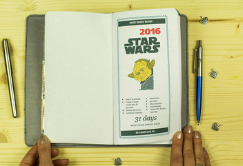 «Блокнот Sanati Star Wars Черный (San1)», бренда Sanati - фото №3 - миниатюра