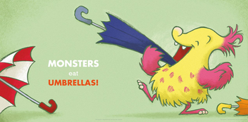 Бумажная книга «Monsters Go Night-Night», автор Аарон Зенц - фото №8 - миниатюра
