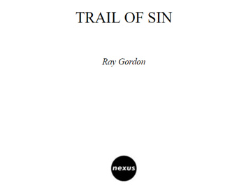 Паперова книга «Trail of Sin», автор Рей Гордон - фото №3 - мініатюра