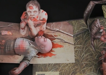 Бумажная книга «The Walking Dead: The Pop-Up Book», автор Стефани Данелль Перри - фото №4 - миниатюра