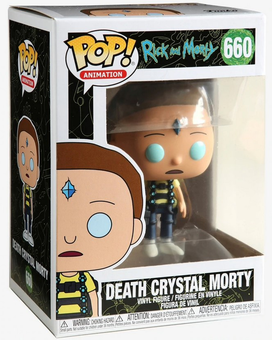  «Коллекционная фигурка Funko POP! Rick and Morty Death Crystal Morty (44249)», бренда Funko Pop - фото №4 - миниатюра