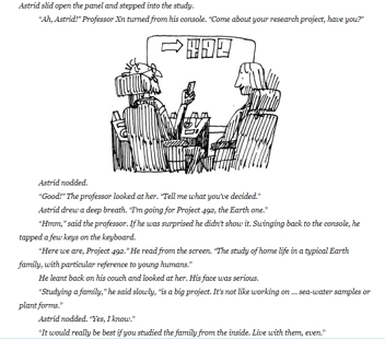 Бумажная книга «Astrid, The Au-Pair From Outer Space», автор Эмили Смит - фото №5 - миниатюра