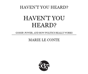 Бумажная книга «Haven't You Heard?», автор Мари ле Конте - фото №2 - миниатюра