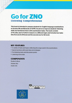 Бумажная книга «Go for ZNO Ukrainian State Exams Listening», автор Эстер Войджицки - фото №2 - миниатюра