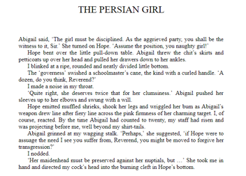 Бумажная книга «The Persian Girl», автор Феликс Барон - фото №5 - миниатюра