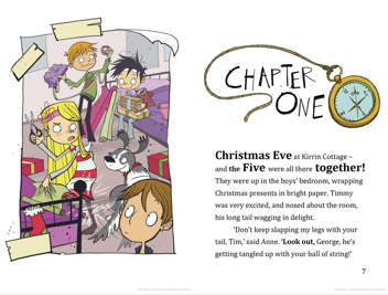 Бумажная книга «Famous Five Colour Short Stories: Happy Christmas, Five!», автор Энид Блайтон - фото №4 - миниатюра