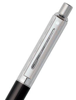 «Шариковая ручка Sheaffer SENTINEL Signature Black Checker Chrome CT BP (Sh907525)», бренда Sheaffer - фото №2 - миниатюра