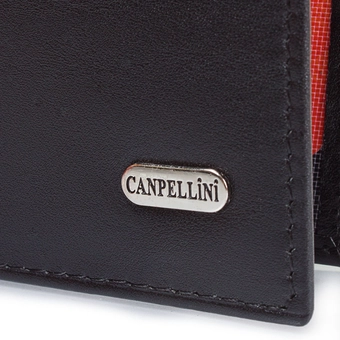  «Мужской кожаный кошелек Canpellini (SHI1108-1)», бренда Canpellini - фото №5 - миниатюра