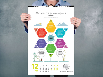 Бумажная книга «Розумний настінний календар на 2020 рік «12 soft skills 21 століття»» - фото №5 - миниатюра