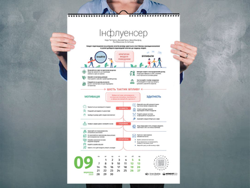 Бумажная книга «Розумний настінний календар на 2020 рік «12 soft skills 21 століття»» - фото №13 - миниатюра