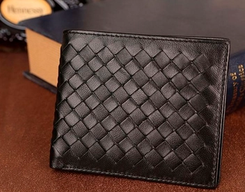 «Портмоне кожаное черное Tiding Bag (t4054)», бренда Tiding Bag - фото №5 - миниатюра