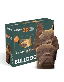  «Картонний конструктор Cartonic 3D Puzzle Bulldog», бренда Cartonic - фото №1 - миниатюра
