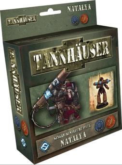  «Дополнение к игре FFG Tannhauser: Natalya Figure (13383)», бренда Fantasy Flight Games - фото №1 - миниатюра