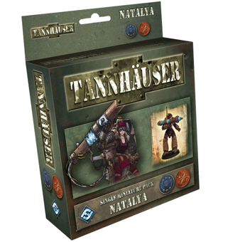  «Дополнение к игре FFG Tannhauser: Natalya Figure (13383)», бренда Fantasy Flight Games - фото №2 - миниатюра