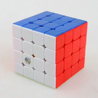  «Игрушка-головоломка YuXin kylin 4х4х4 Stickerless (YX4464)», бренда YuXin - фото №2 - миниатюра