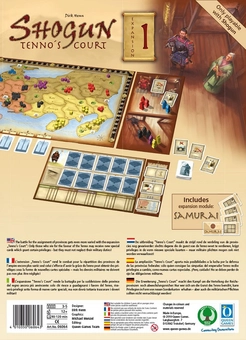  «Первое дополнение к игре Queen Games Shogun Expansion - Tenno's Court (16223)», бренда Queen Games - фото №3 - миниатюра
