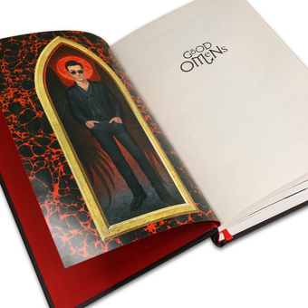 Бумажная книга «The Illustrated Good Omens», авторов Терри Пратчетт, Нил Гейман - фото №6 - миниатюра