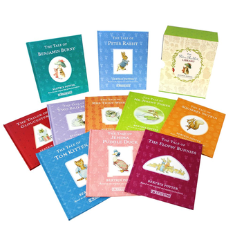 Паперова книга «The Peter Rabbit Library (10 Books Collection Gift Set)», автор Беатріс Поттер - фото №5 - мініатюра