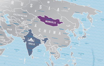 «Скретч карта мира 1DEA.me Travel map Silver World на английском языке (SW)», бренда 1DEA.me - фото №5 - миниатюра
