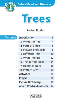 Паперова книга «Oxford Read and Discover: Level 1: Trees», автор Рейчел Бладон - фото №2 - мініатюра