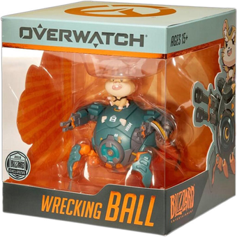  «Фигурка Blizzard Overwatch Cute But Deadly Wrecking Ball (B63744)», бренда Blizzard - фото №3 - миниатюра